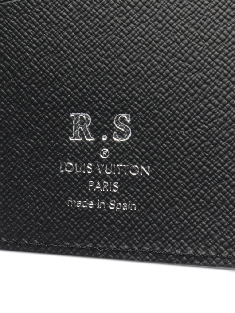 Pre-owned Louis Vuitton 2017 Portefeuil Brother Wallet In Black