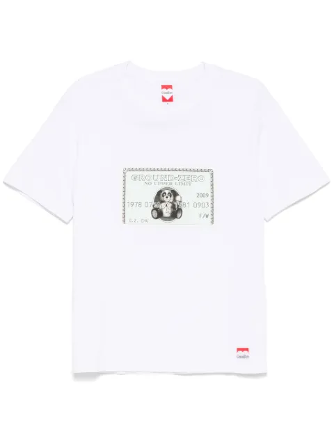 Ground Zero logo print T-shirt