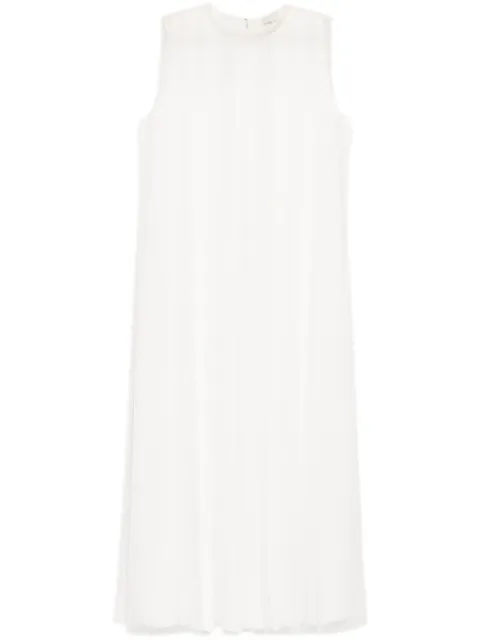 SHATHA ESSA vestido con abertura en la parte delantera