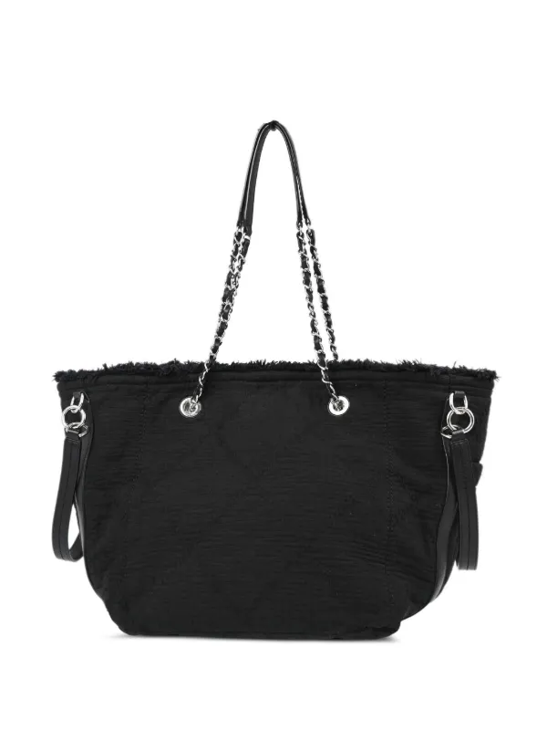 CHANEL Pre-Owned 2019 CC Tote Bag Black FARFETCH ID