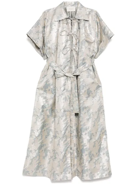 SHATHA ESSA vestido con borlas