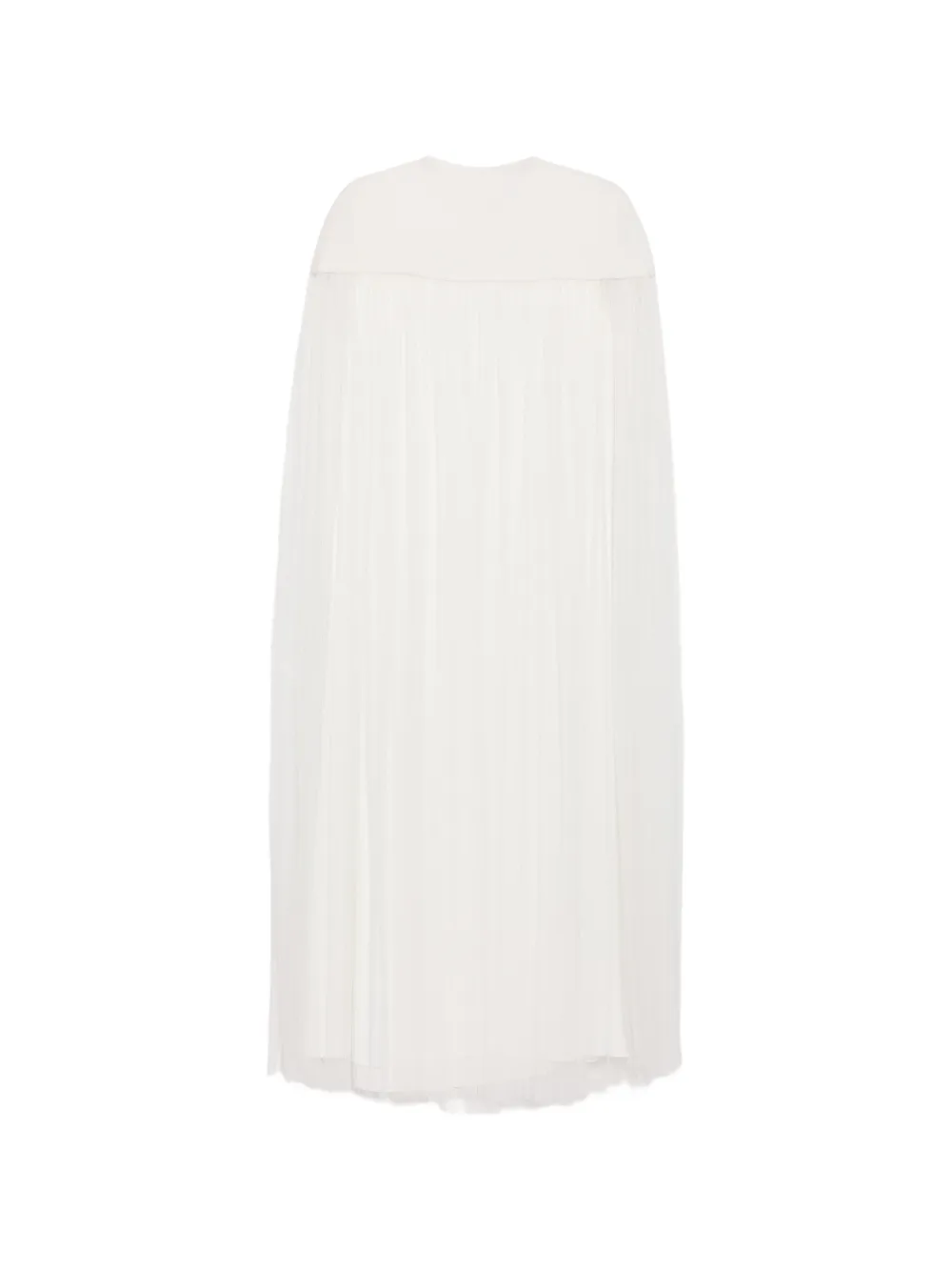 SHATHA ESSA Abito lungo a collo alto - Bianco