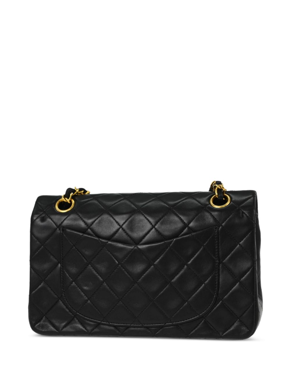 CHANEL Pre-Owned 1995 kleine Double Flap schoudertas - Zwart