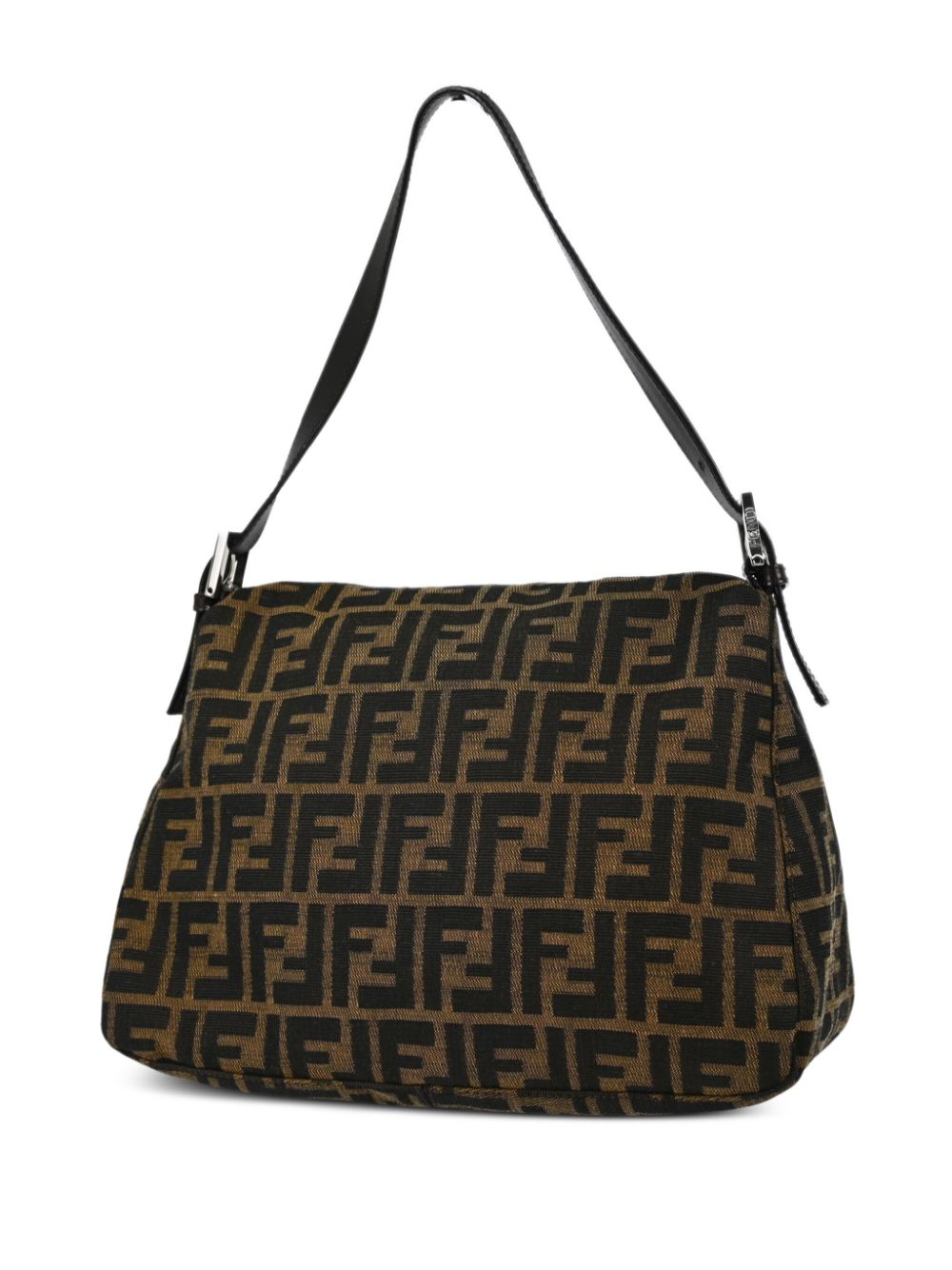 Fendi Pre-Owned 1990-2000 Zucca Mamma Baguette shoudler bag - Brown