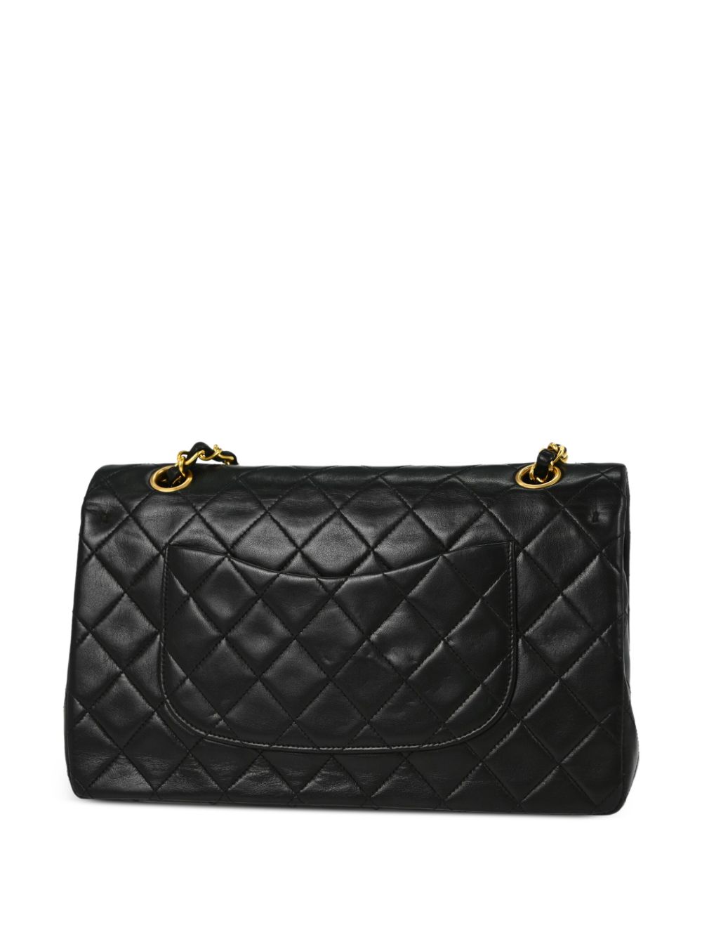 CHANEL Pre-Owned 1995 medium Double Flap schoudertas - Zwart