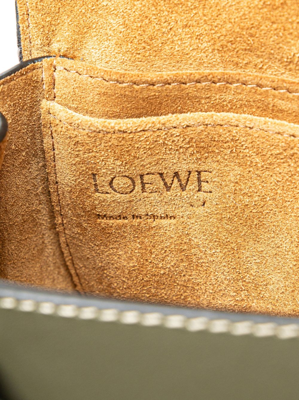 Loewe 21st Century Mini Leather Gate belt bag Women