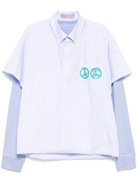 BLUEMARBLE Foldover Hybrid shirt