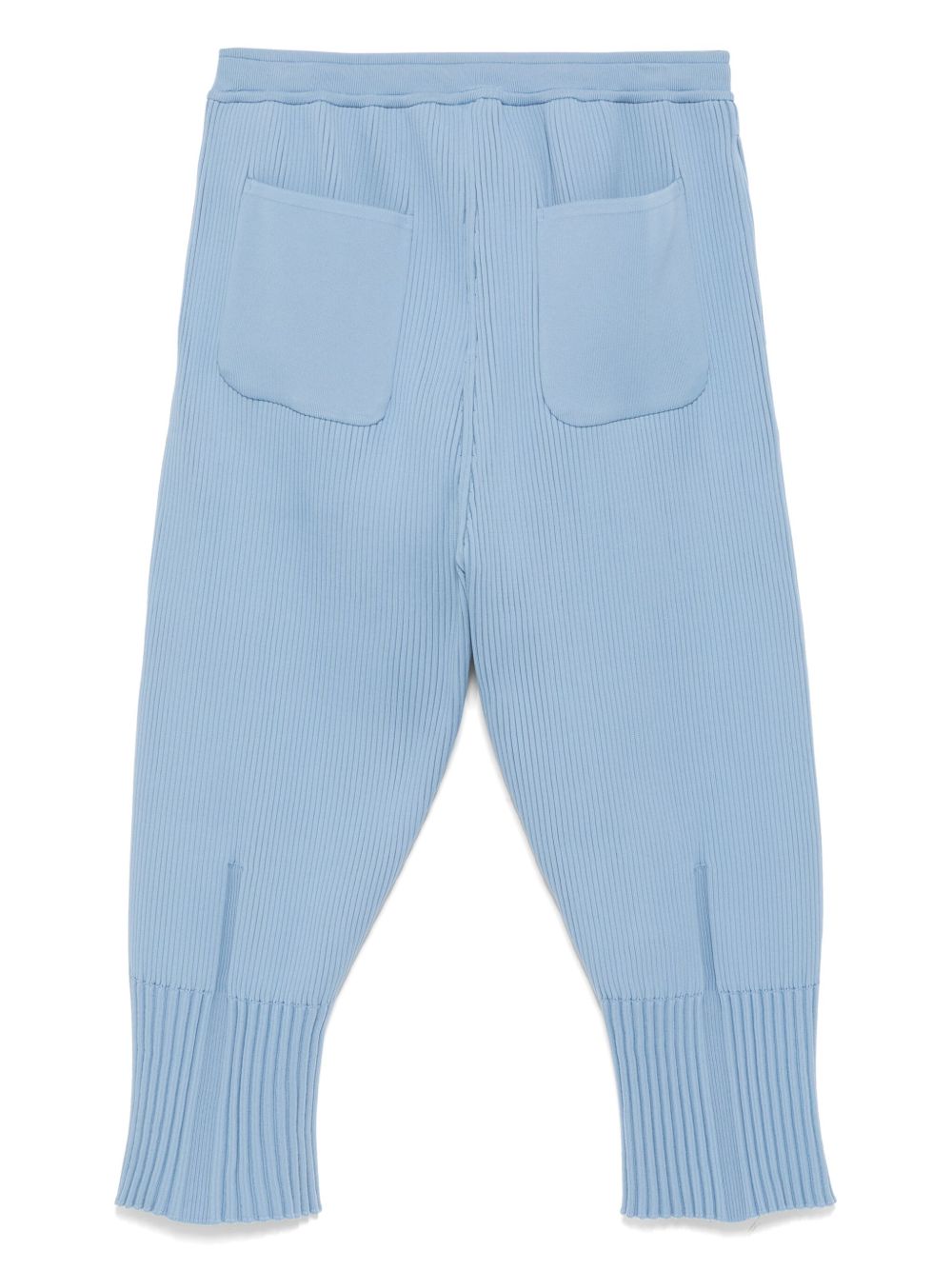 CFCL Fluted broek met toelopende pijpen - Blauw