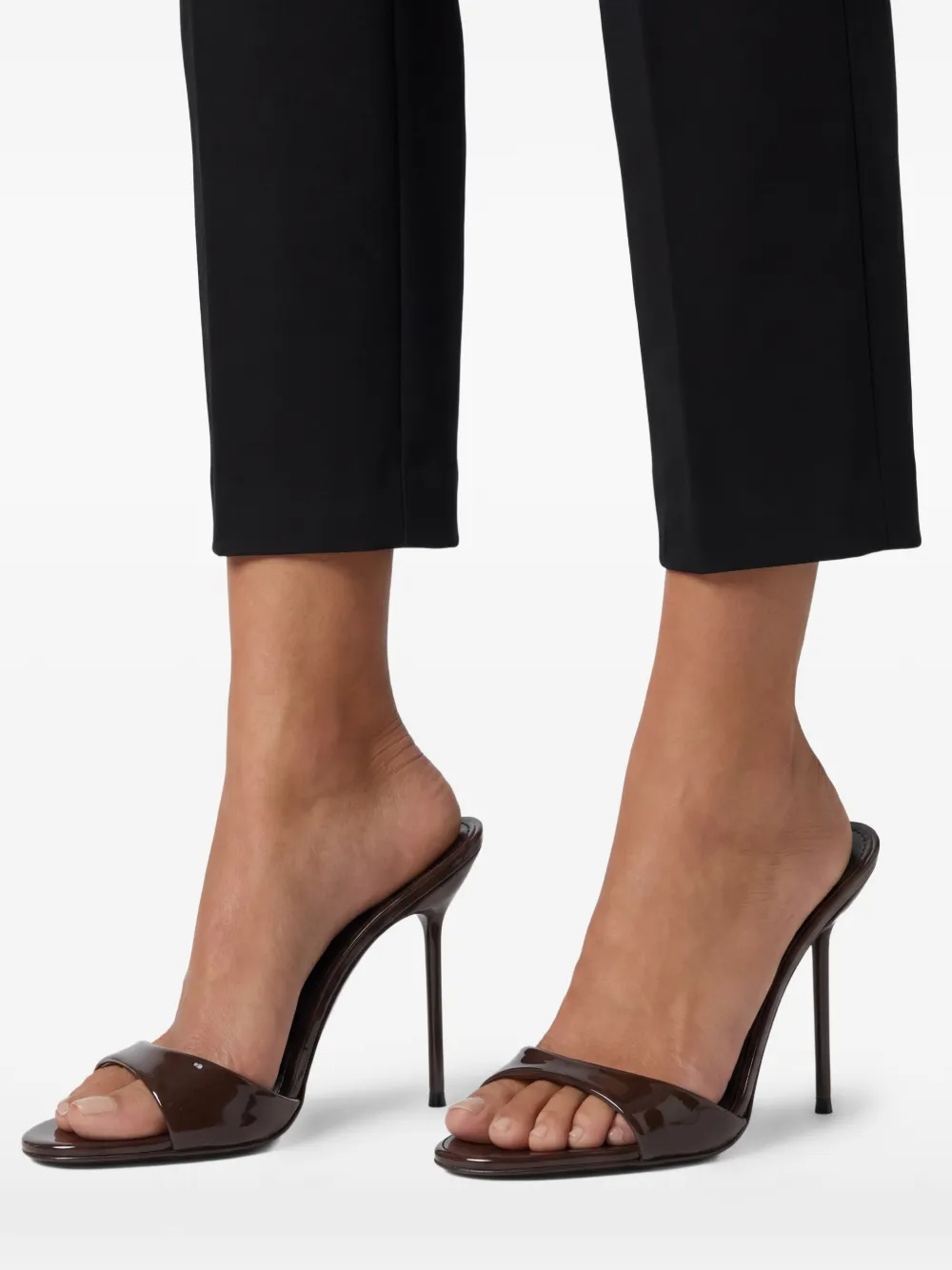 Paris Texas 105 mm Lidia sandalen Bruin