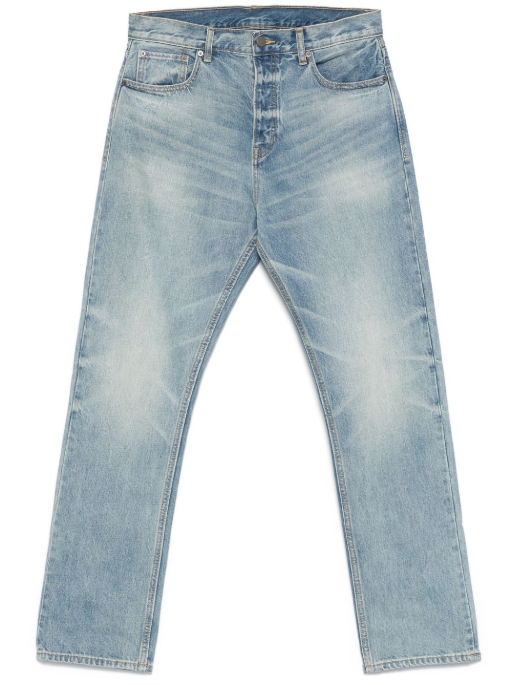 straight-leg jeans