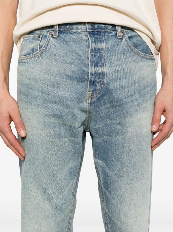 FEAR OF GOD ESSENTIALS straight-leg Jeans | Blue | FARFETCH FEAR OF GOD ESSENTIALS straight-leg Jeans | Blue | FARFETCH