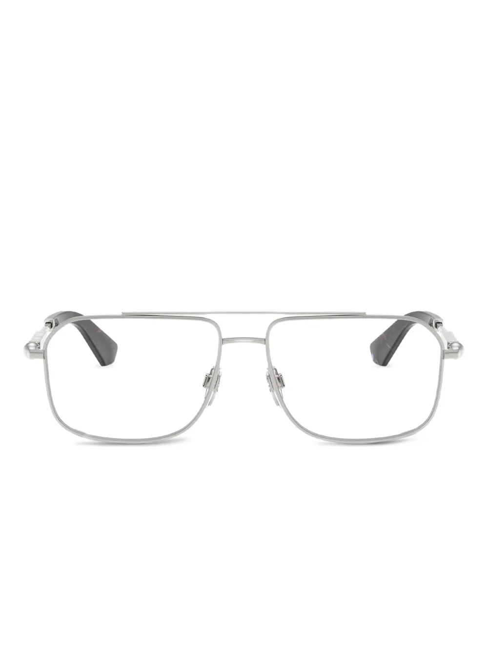 Burberry Eyewear lentes con armazón rectangular | plateado | Image 1