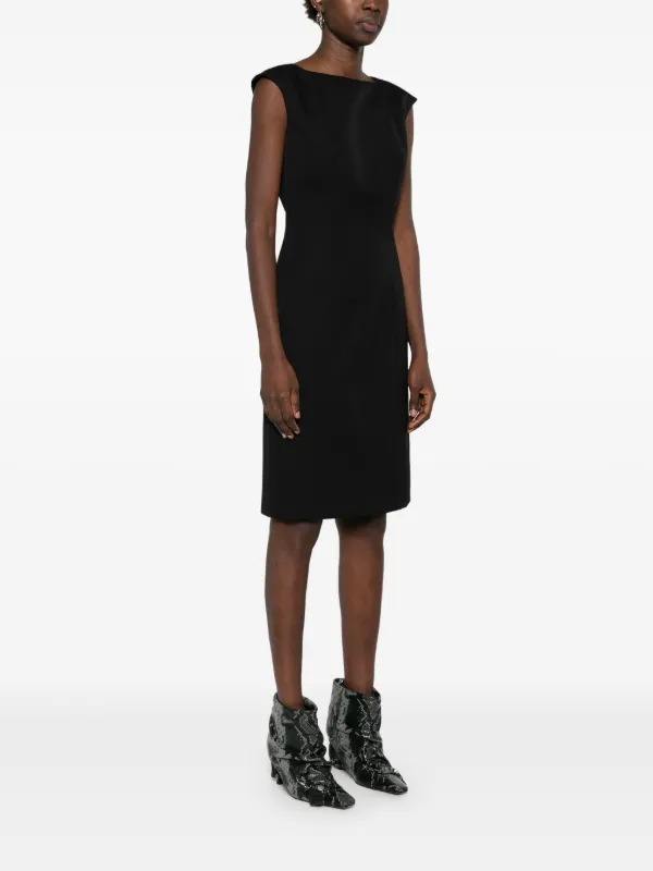 アレキサンダーマックイーン Alexander McQueen Wool Mini Dress Alexander McQueen Wool Mini Dress | Black | FARFETCH