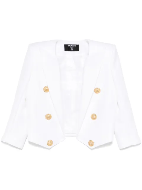 Balmain textured blazer