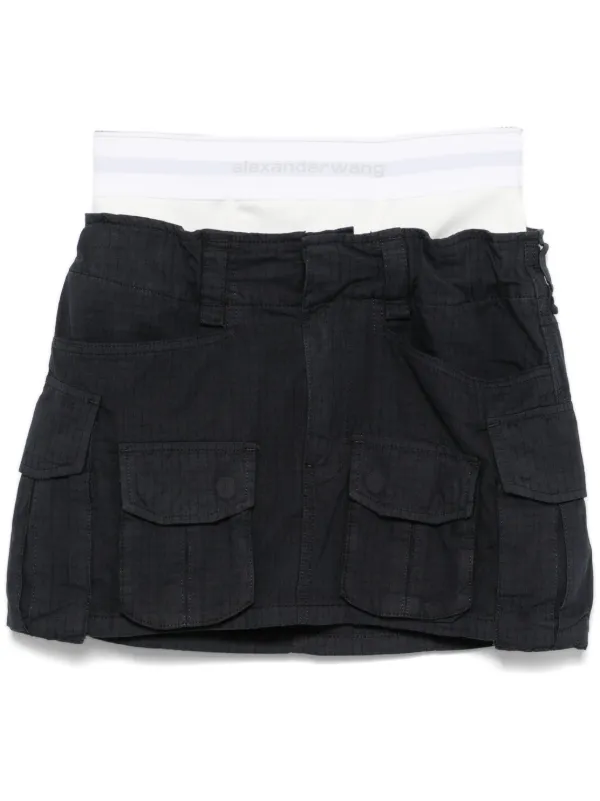 Alexander Wang ミニスカート | ブルー | FARFETCH JP
