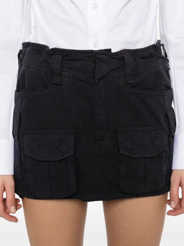 alexanderwang ミニスカート 黒 Alexander Wang ミニスカート | ブルー | FARFETCH JP