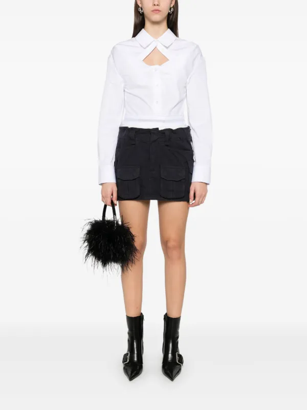 Alexander Wang ミニスカート | ブルー | FARFETCH JP