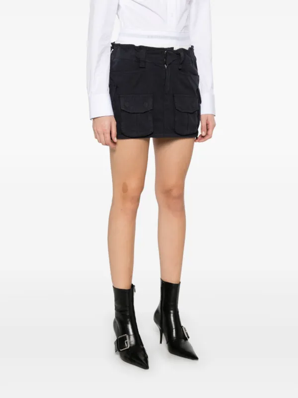 Alexander Wang ミニスカート | ブルー | FARFETCH JP