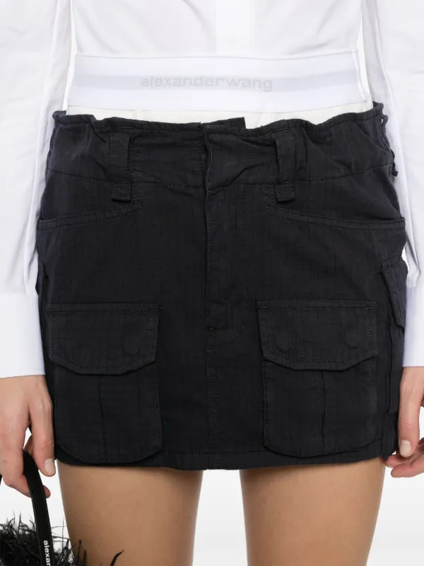 Alexander Wang ミニスカート | ブルー | FARFETCH JP