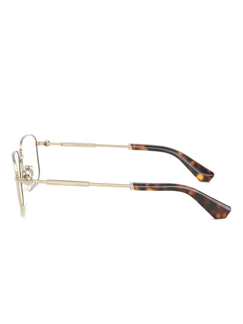 Burberry Eyewear Bril met vierkant montuur Goud