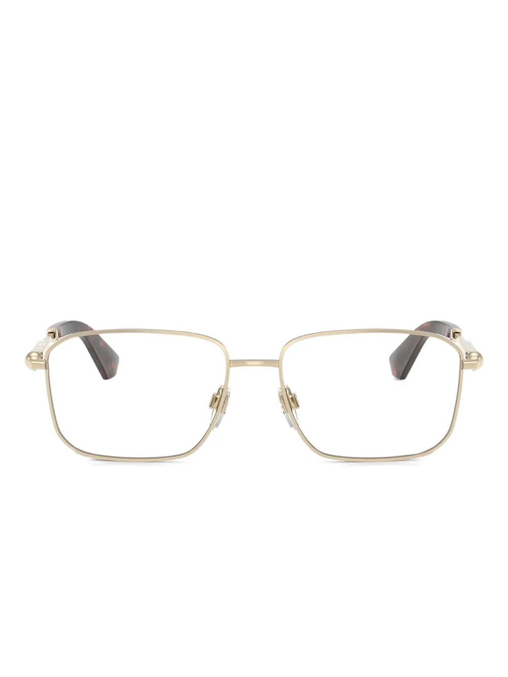 Burberry Eyewear square-frame glasses | Gold | Image 1