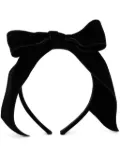 Jennifer Behr bow headband - Black