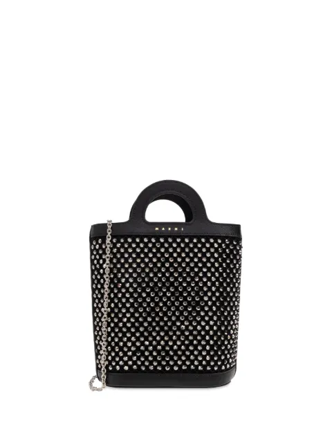 Marni crystal-embellished tote bag