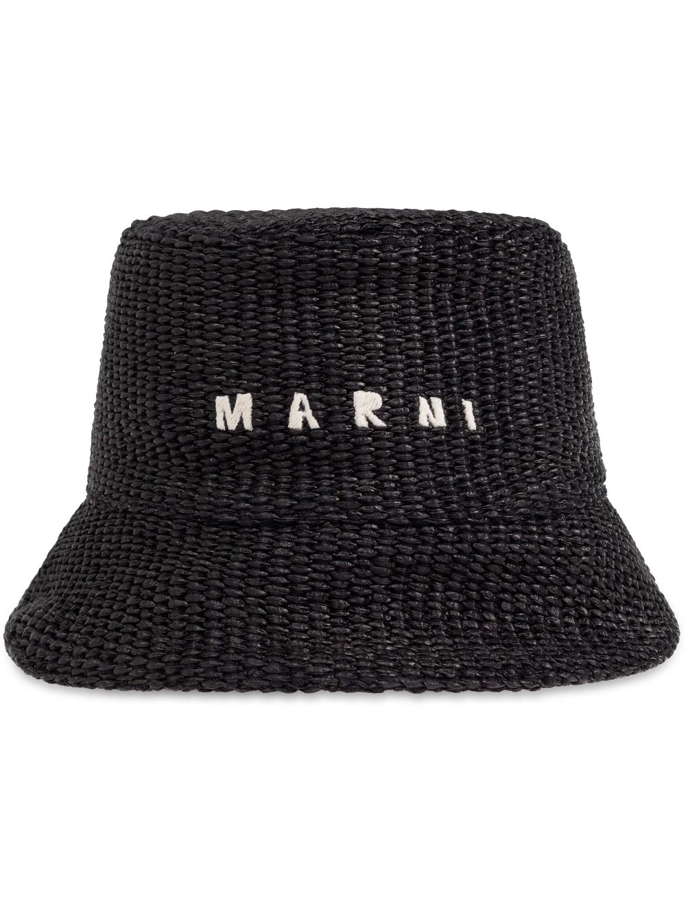 logo-embroidered bucket hat