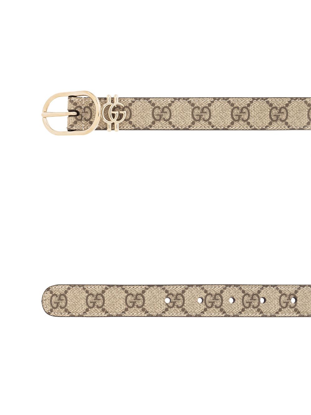 Gucci GG Supreme belt - Beige