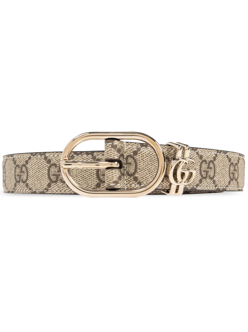 Gucci Riem met GG-logo Beige