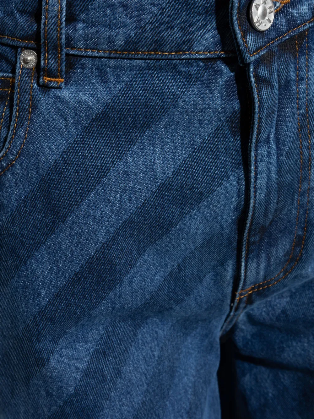 Marni Gestreepte jeans Blauw