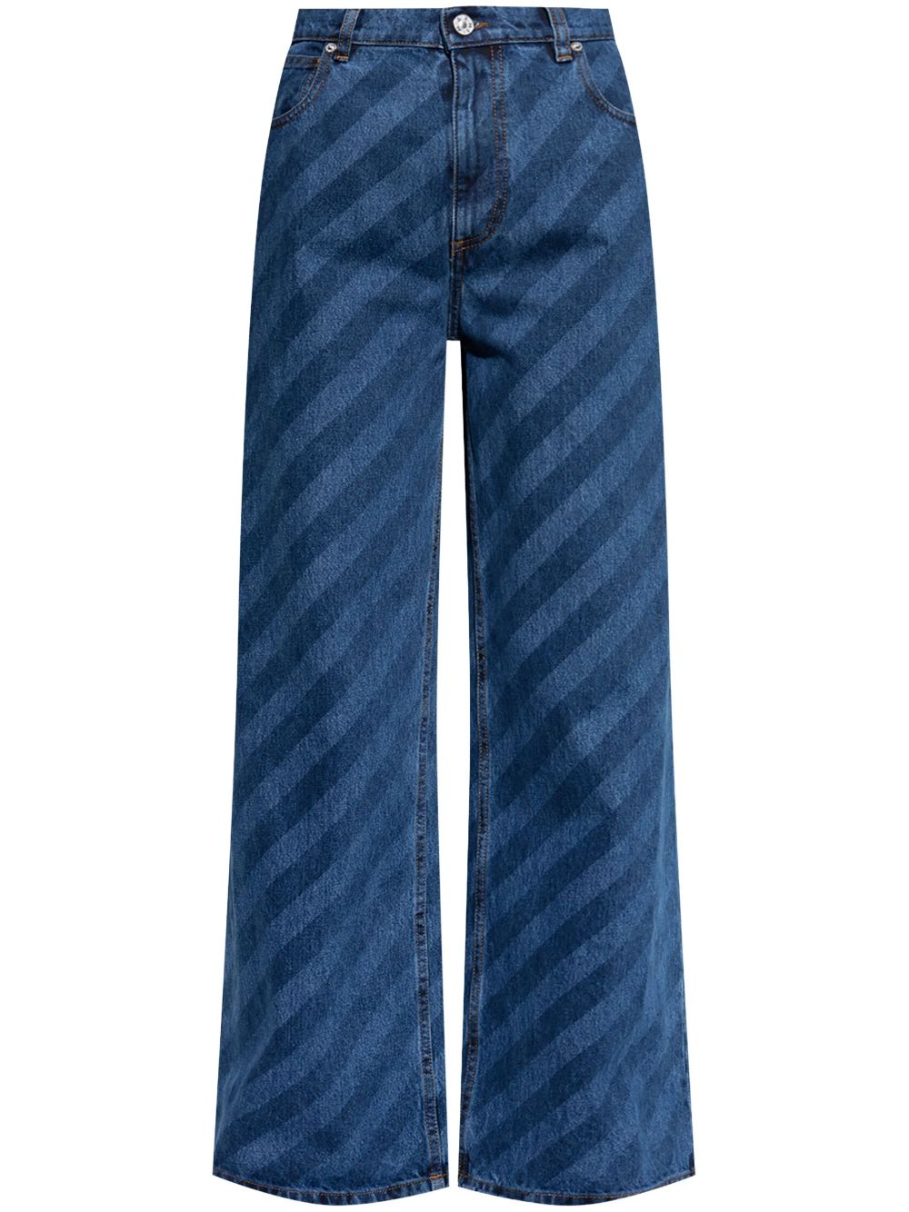 Marni striped jeans - Blue