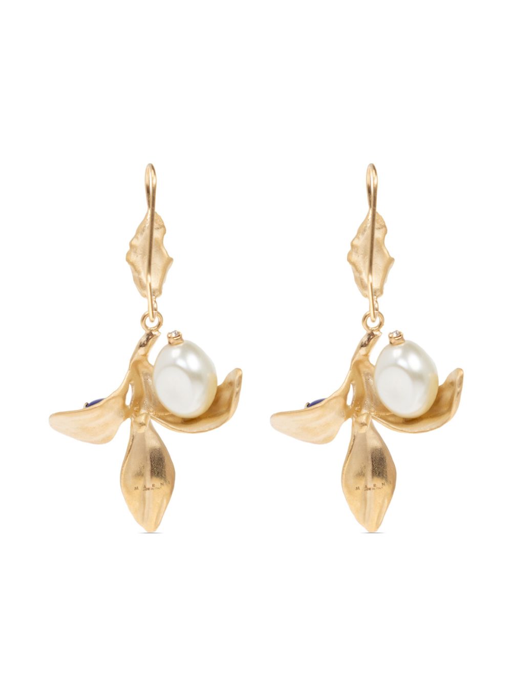 Marni Flower Delirium earrings - Goud