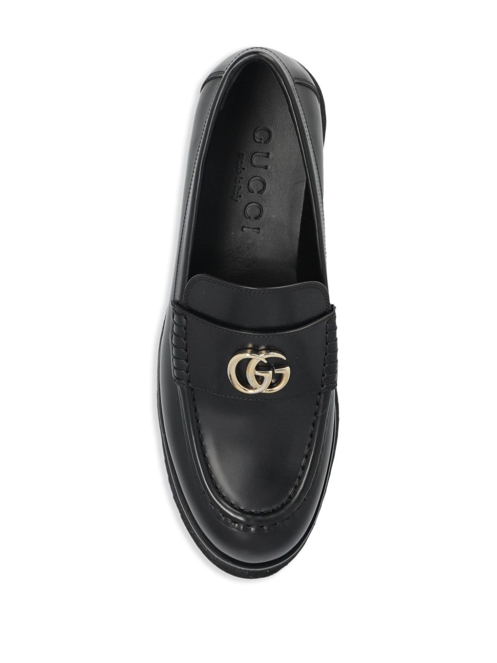 Gucci Loafers met GG detail Zwart