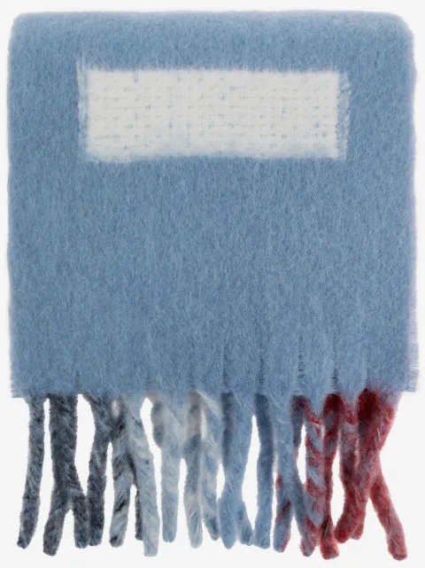 Marni écharpe à logo oversize