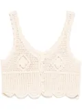 Bambah crochet vest - Neutrals