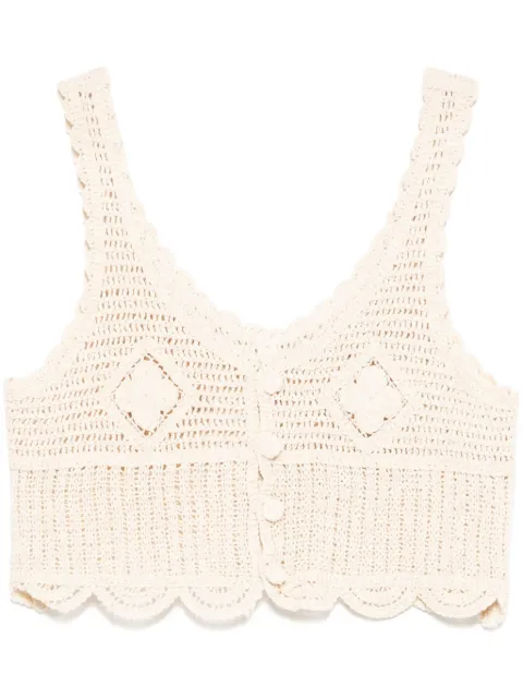 Bambah crochet vest