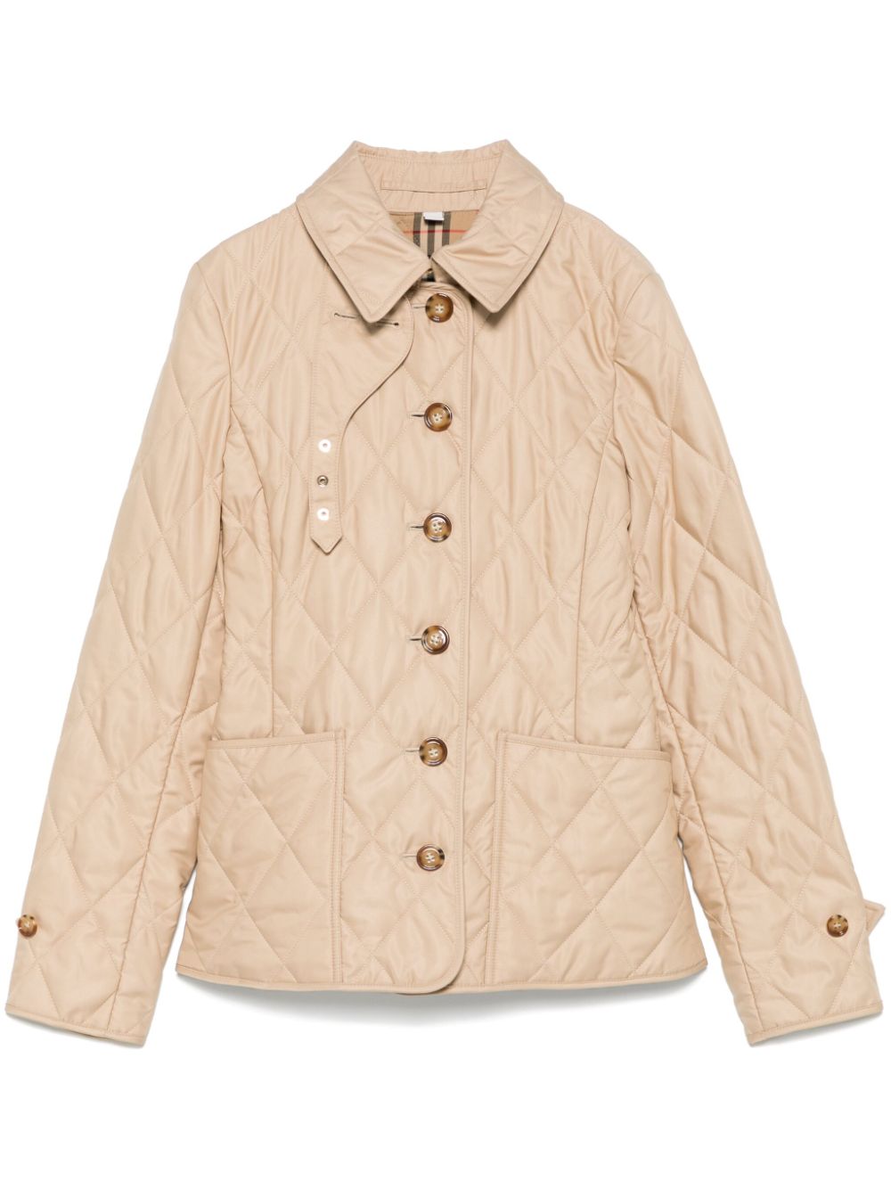 Burberry Gewatteerd jack Beige