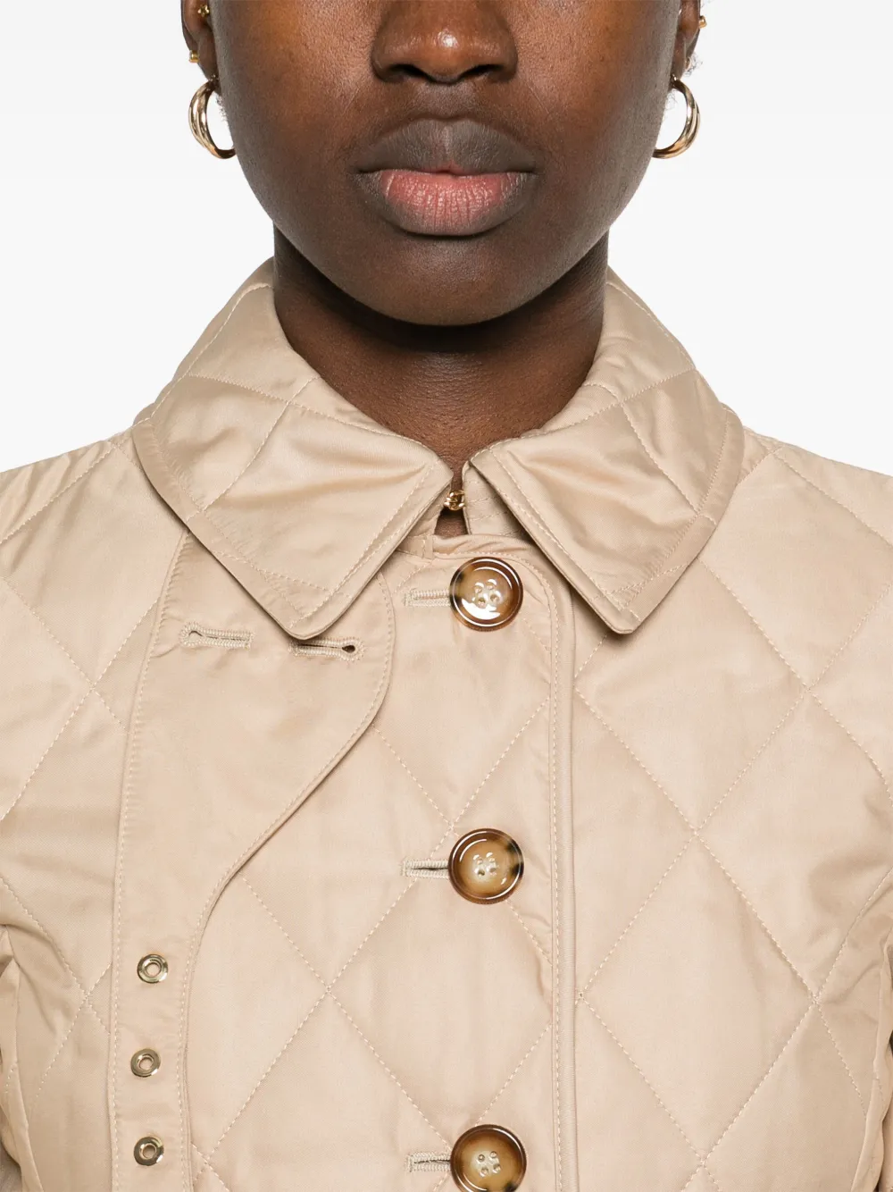 Burberry Gewatteerd jack Beige