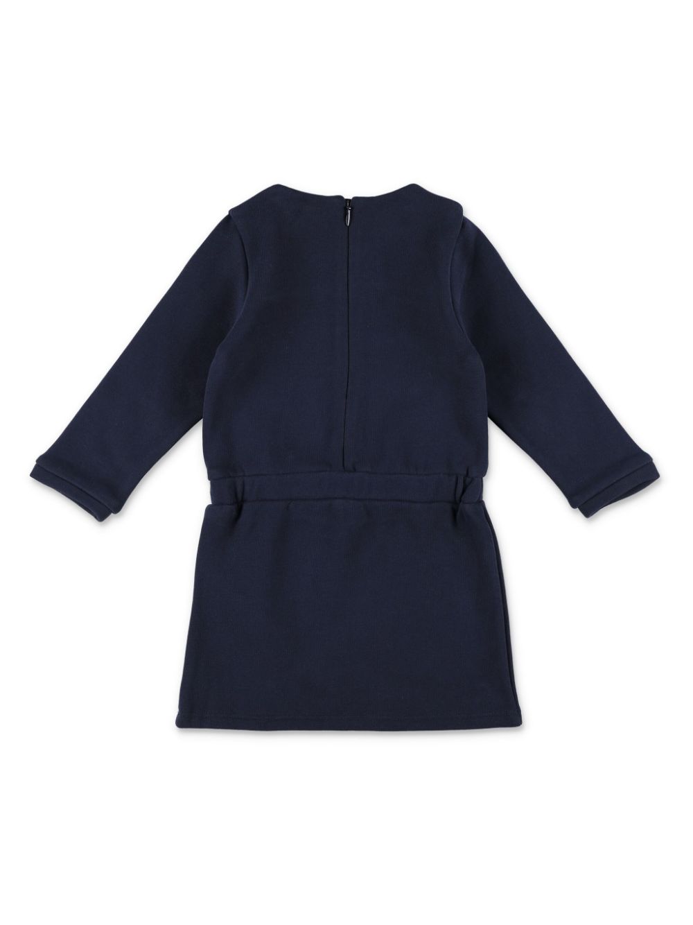 Chloé Kids Jurk met logo-applicatie - Blauw