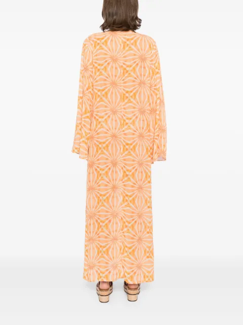 Bambah geometric-print dress BMRE2556 - 3