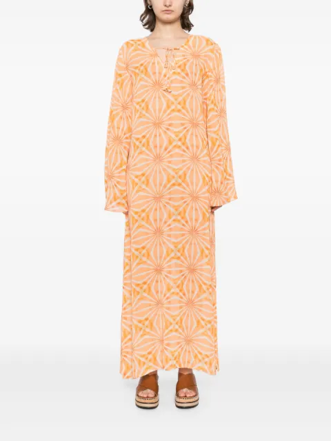 Bambah geometric-print dress BMRE2556 - 1