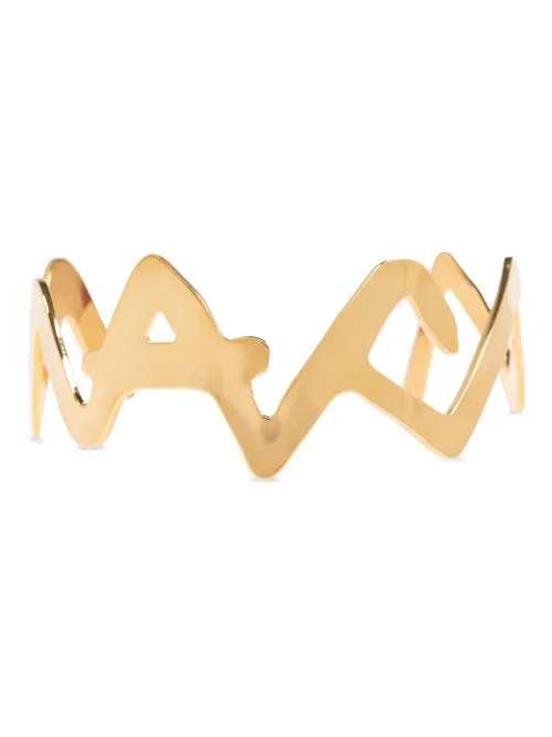 Collier ras-de-cou à logo perforé - Marni - Modalova
