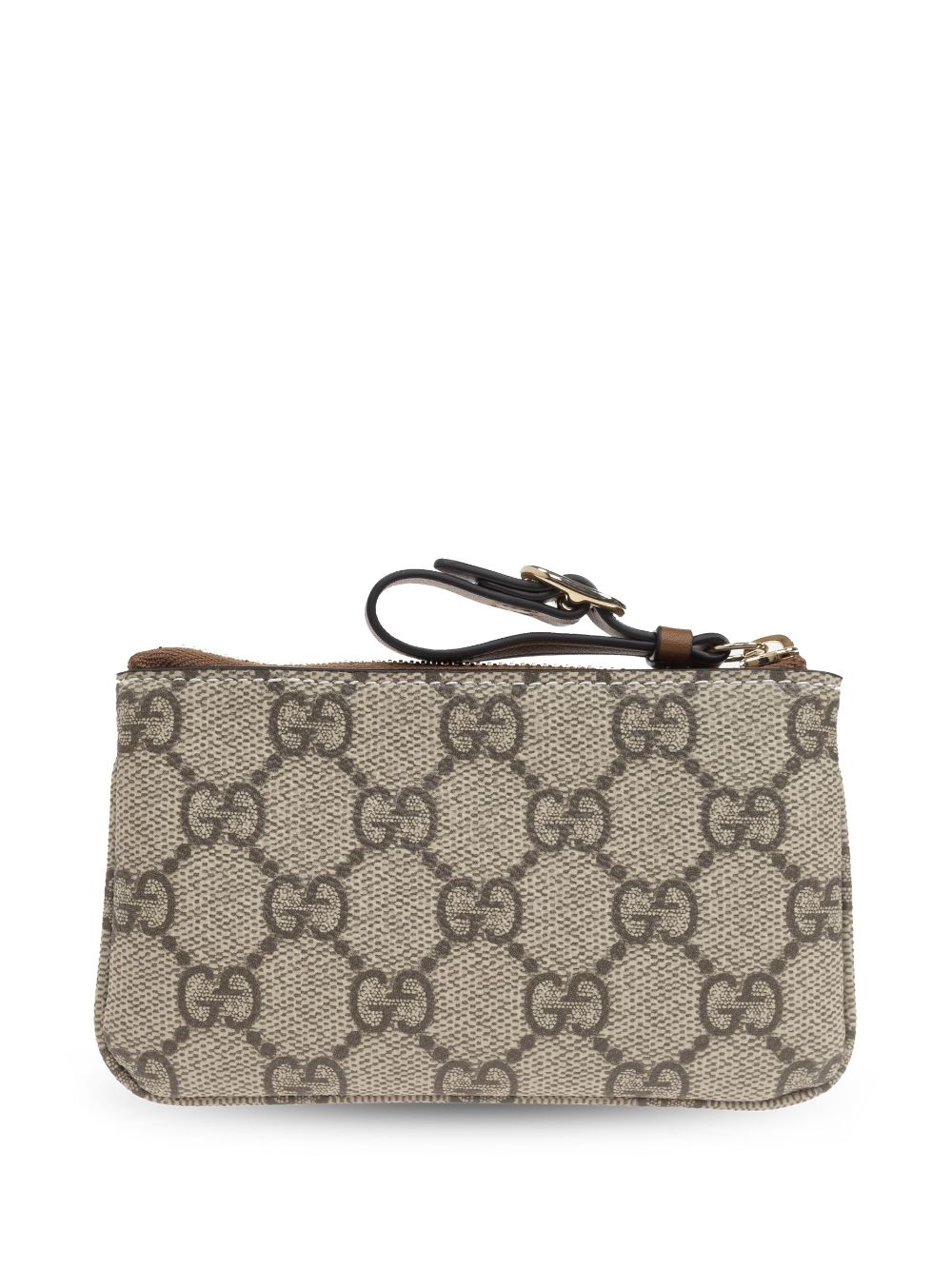 Gucci Sleutelhoes met GG-logo - Beige