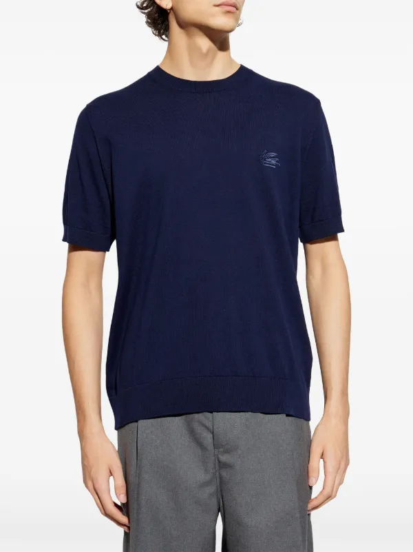 ETRO Pegaso Tシャツ | ブルー | FARFETCH JP