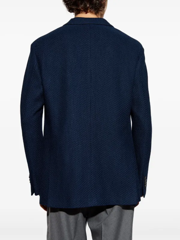 ボトムスその他 Etro Double-Breasted Blue Blazer With Gold Button Accents Etro Double-breasted Blue Blazer With Gold Button Accents In