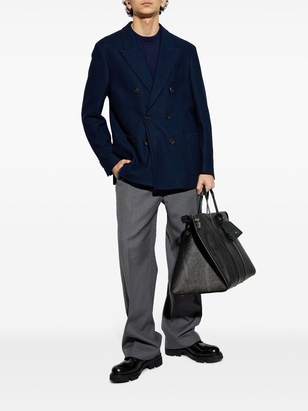 ETRO Blazer met dubbele rij knopen - Blauw