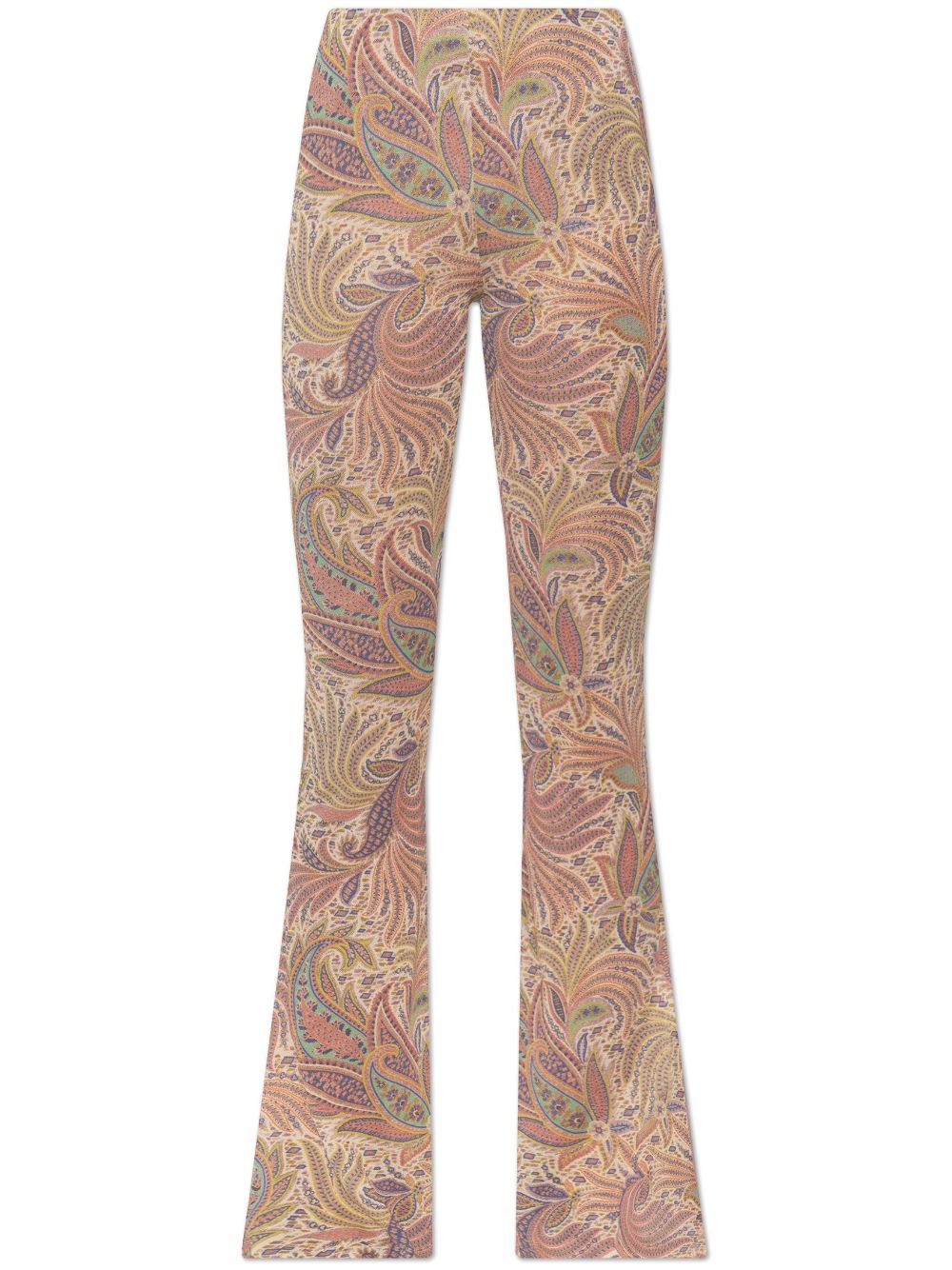 paisley-print trousers