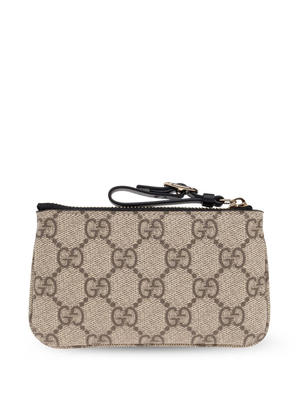 Gucci GG Emblem key case - Beige