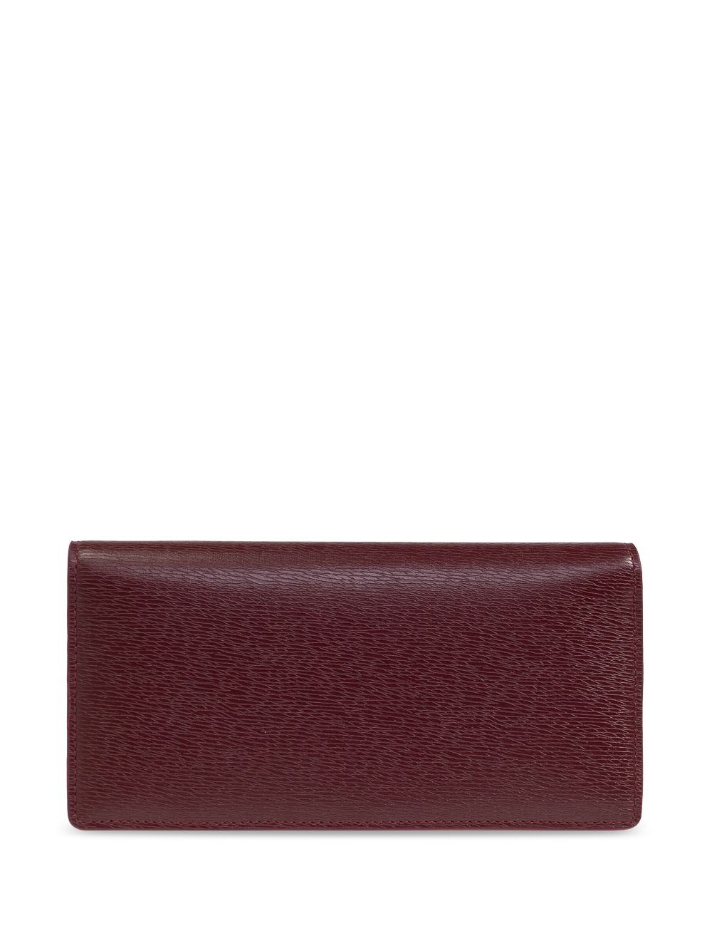 Gucci Gucci-script continental wallet - Rood